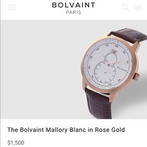 Bolvaint Mallory Blanc in Rose Gold (bolvaint.com)